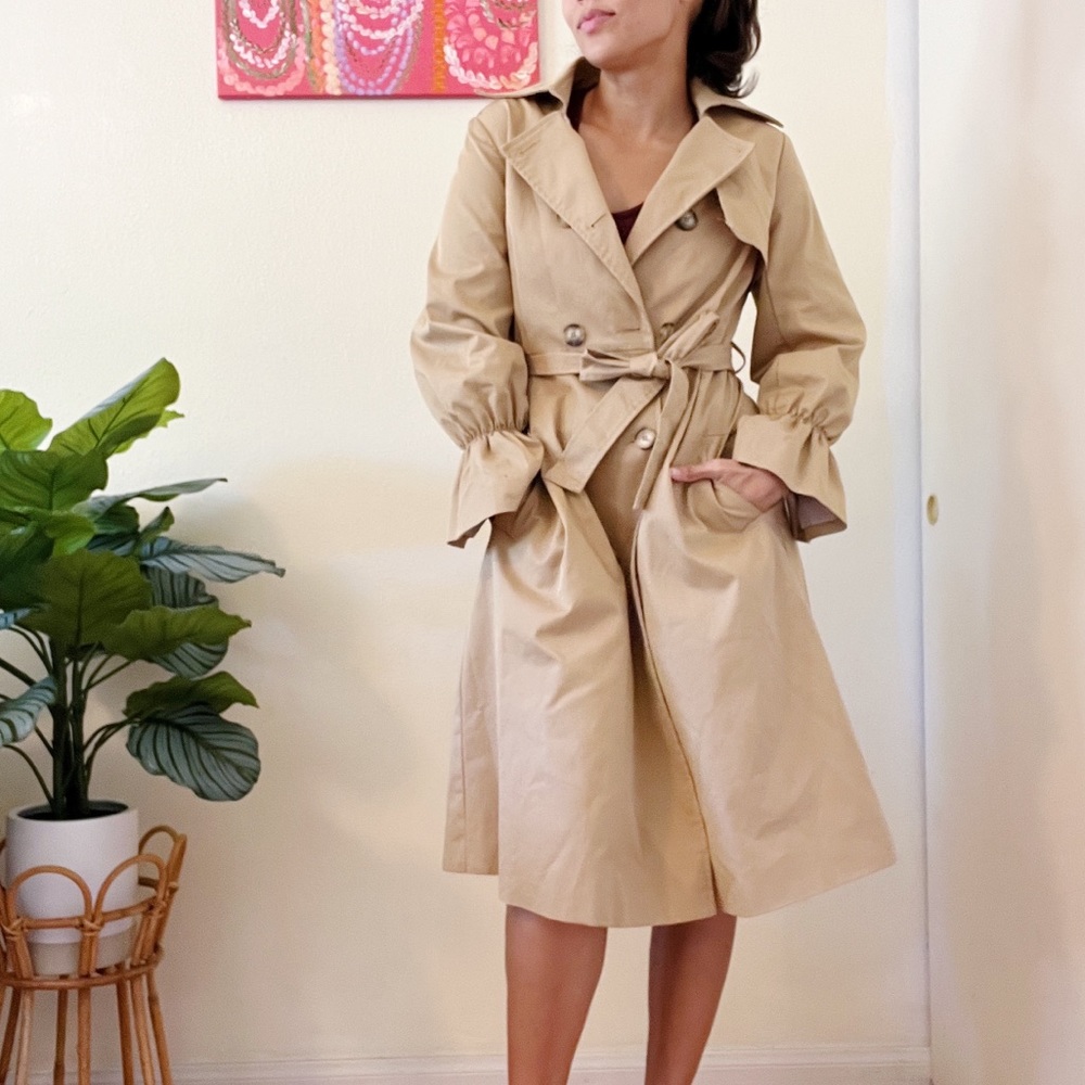 Camel Trench Coat